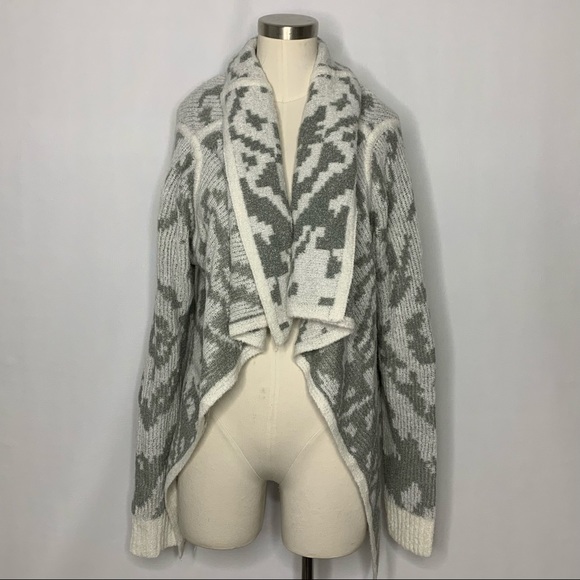 prAna | Grey Boho Native Cardigan Sweater - Picture 2 of 7